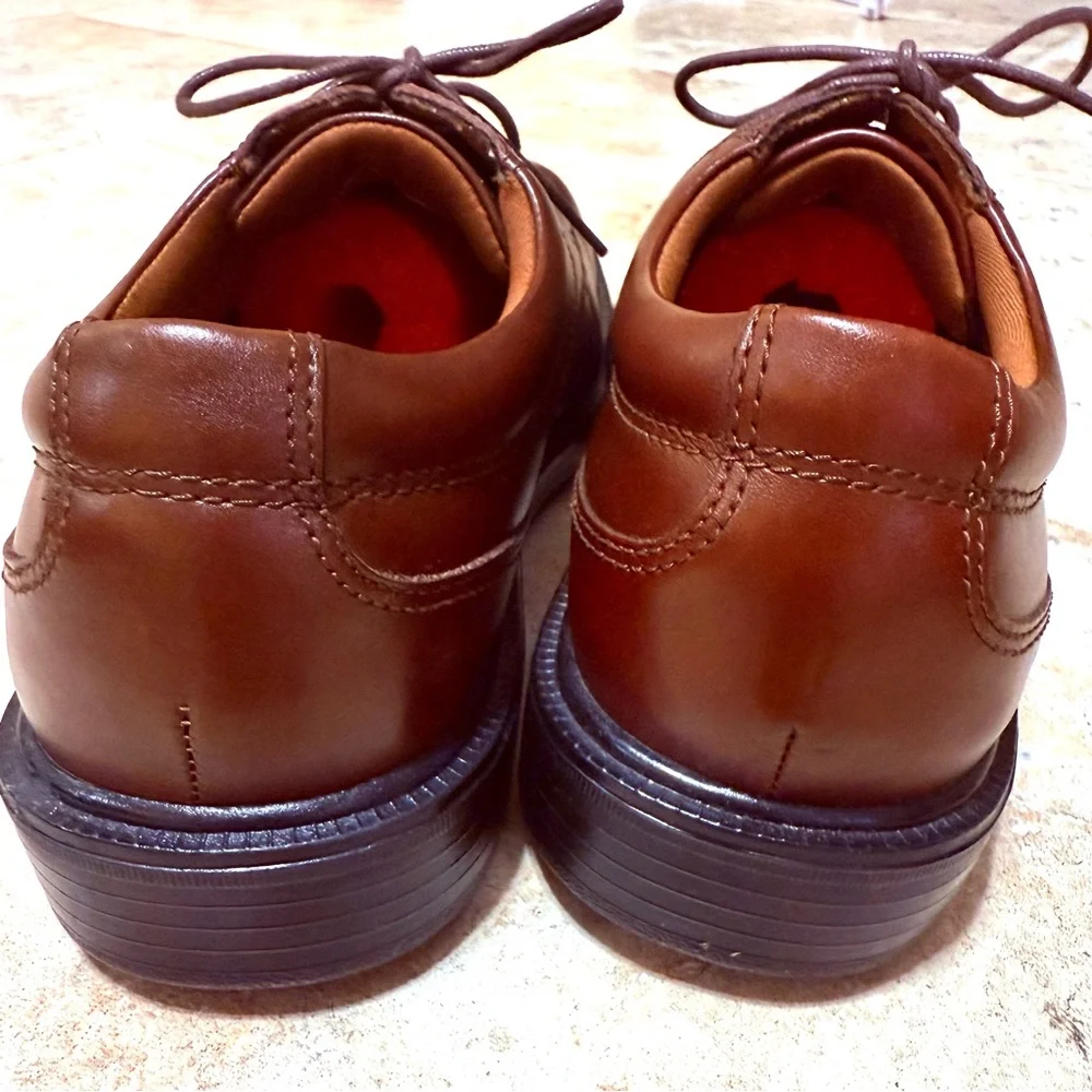 NEW Nunn Bush Brown Leather‎ Size 9M Men's Oxfords